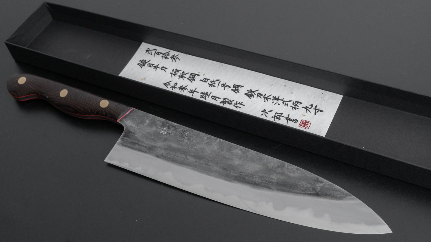 Jiro Tsuchime Yo Gyuto 240mm Tagayasan Handle (#213) - HITOHIRA