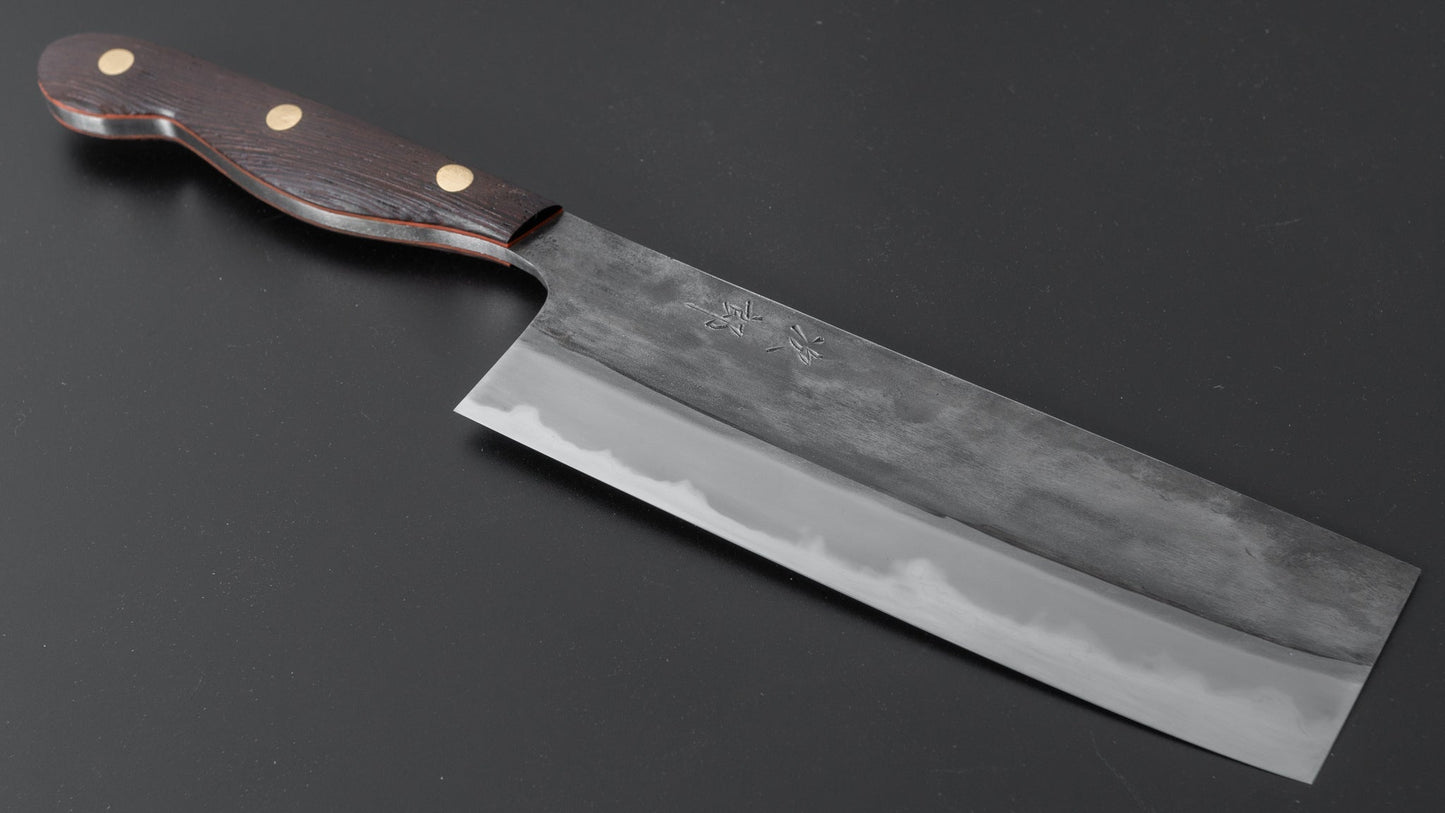 Jiro Tsuchime Yo Nakiri 180mm Tagayasan Handle (#328) - HITOHIRA