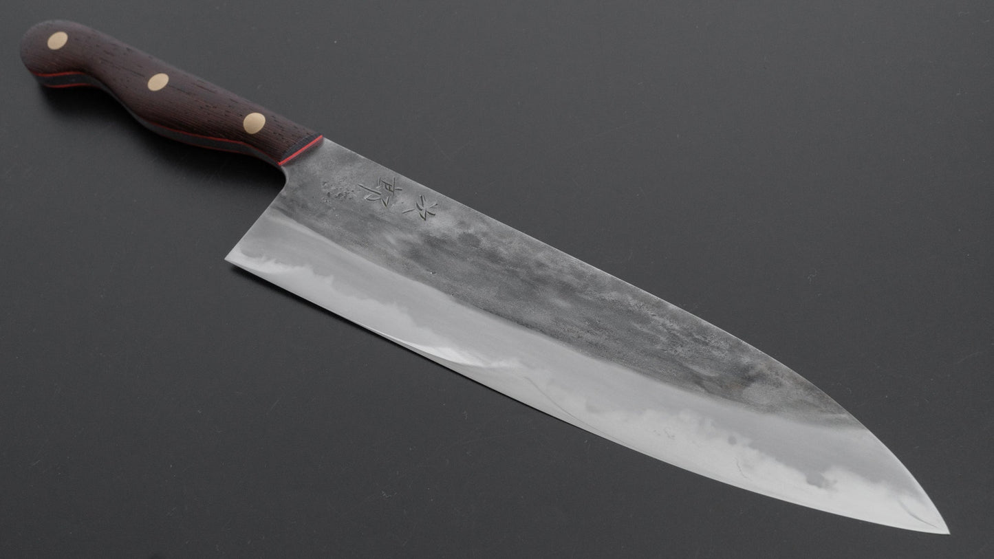 Jiro Tsuchime Yo Gyuto 240mm Tagayasan Handle (#214) - HITOHIRA