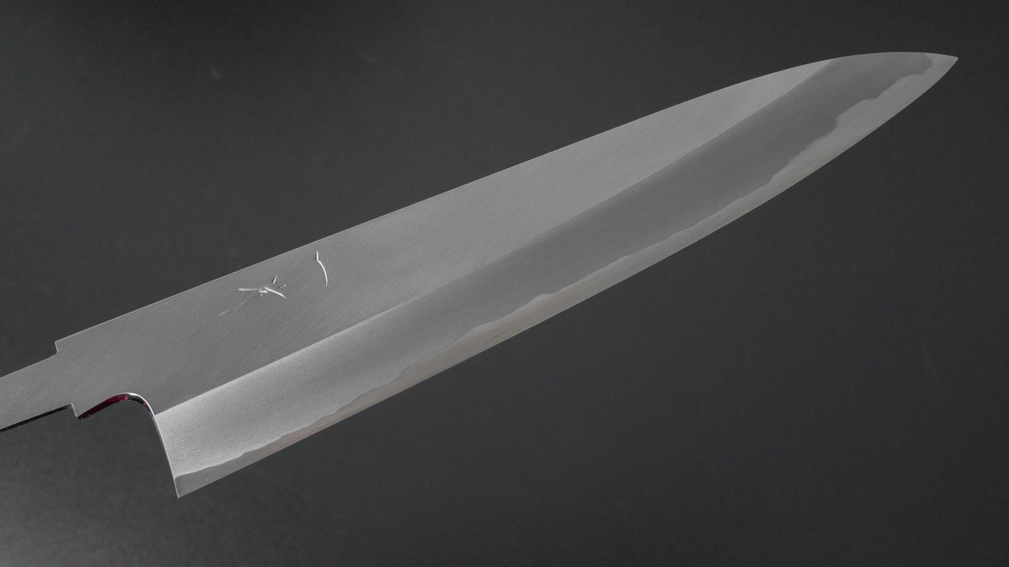 Hitohira Kikuchiyo Kyuzo White #2 Migaki Gyuto 210mm (No Handle) | HITOHIRA