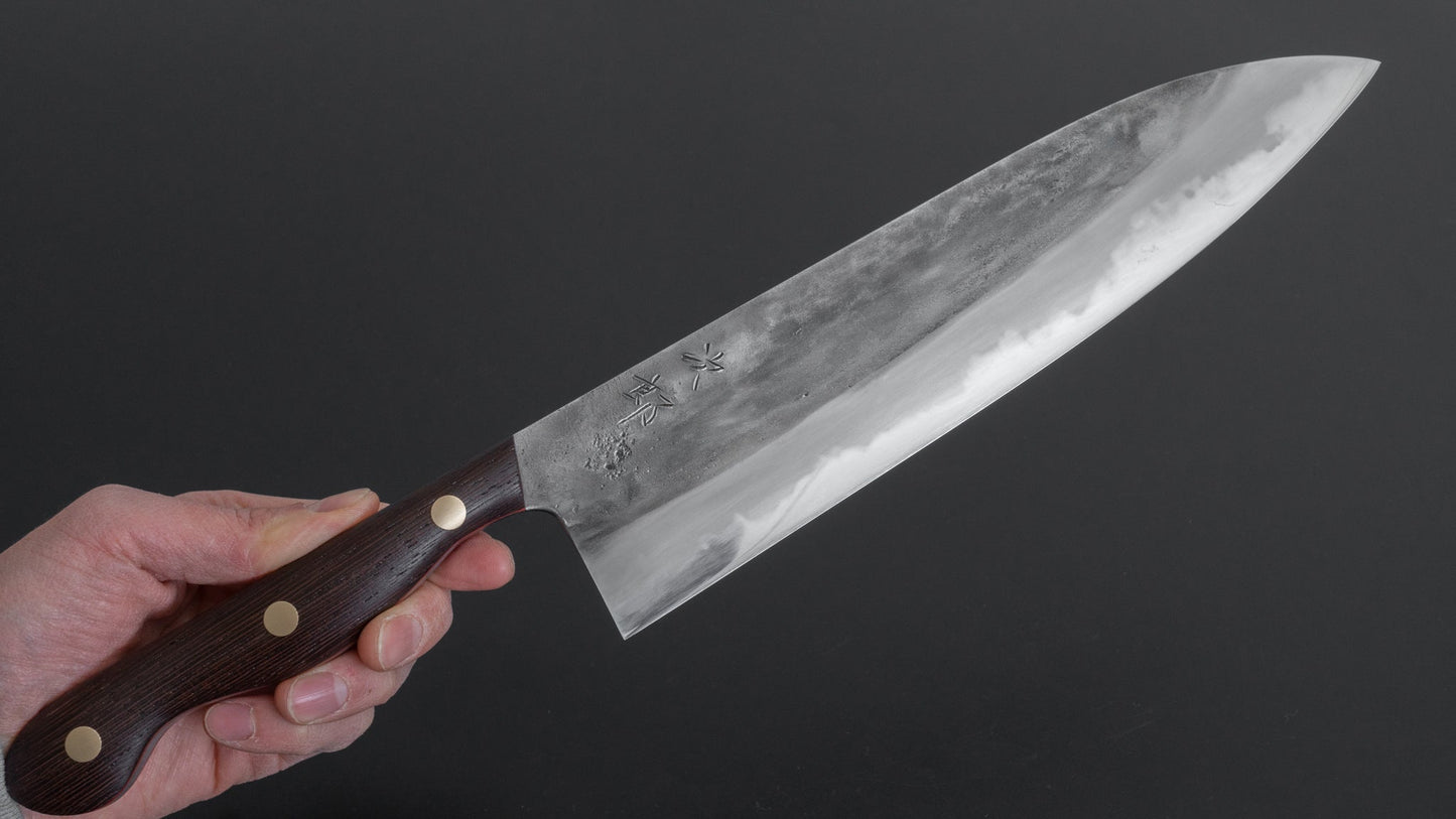 Jiro Tsuchime Yo Gyuto 240mm Tagayasan Handle (#214) - HITOHIRA