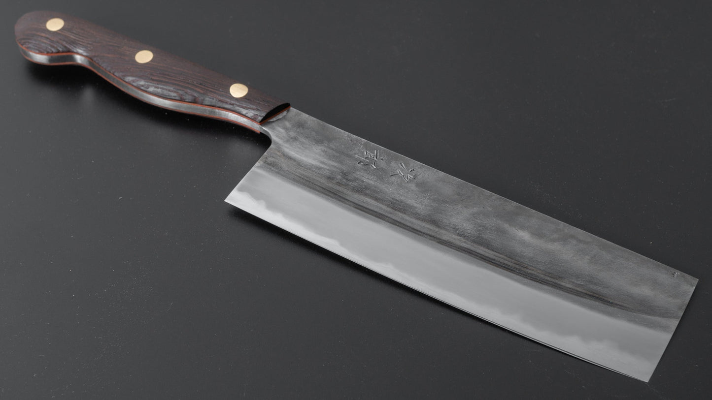 Jiro Tsuchime Yo Nakiri 180mm Tagayasan Handle (#329) - HITOHIRA