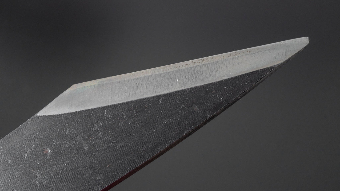 Morihei Kisaku Blue #1 Left-Handed Kiridashi 30mm (Curved) | HITOHIRA