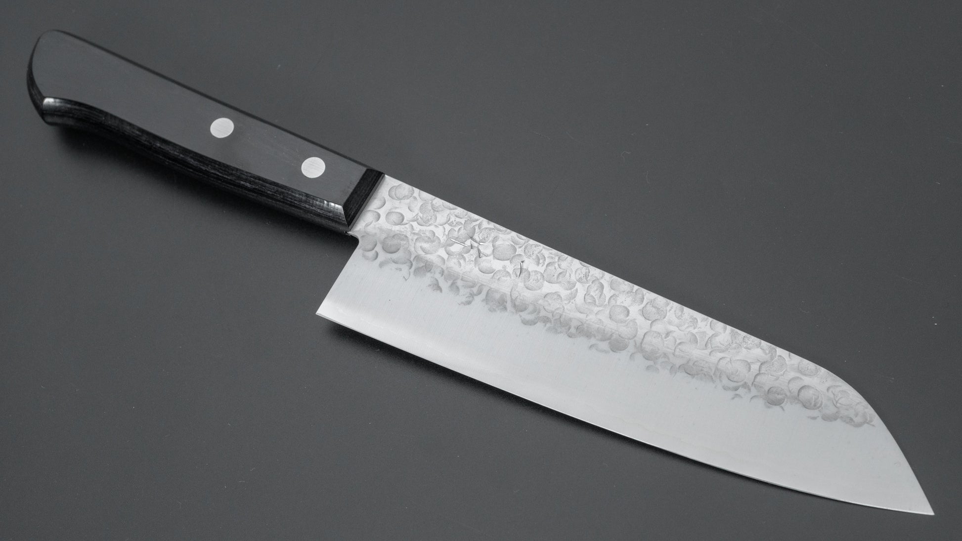 Hitohira Chromax Santoku 170mm Pakka Handle - HITOHIRA