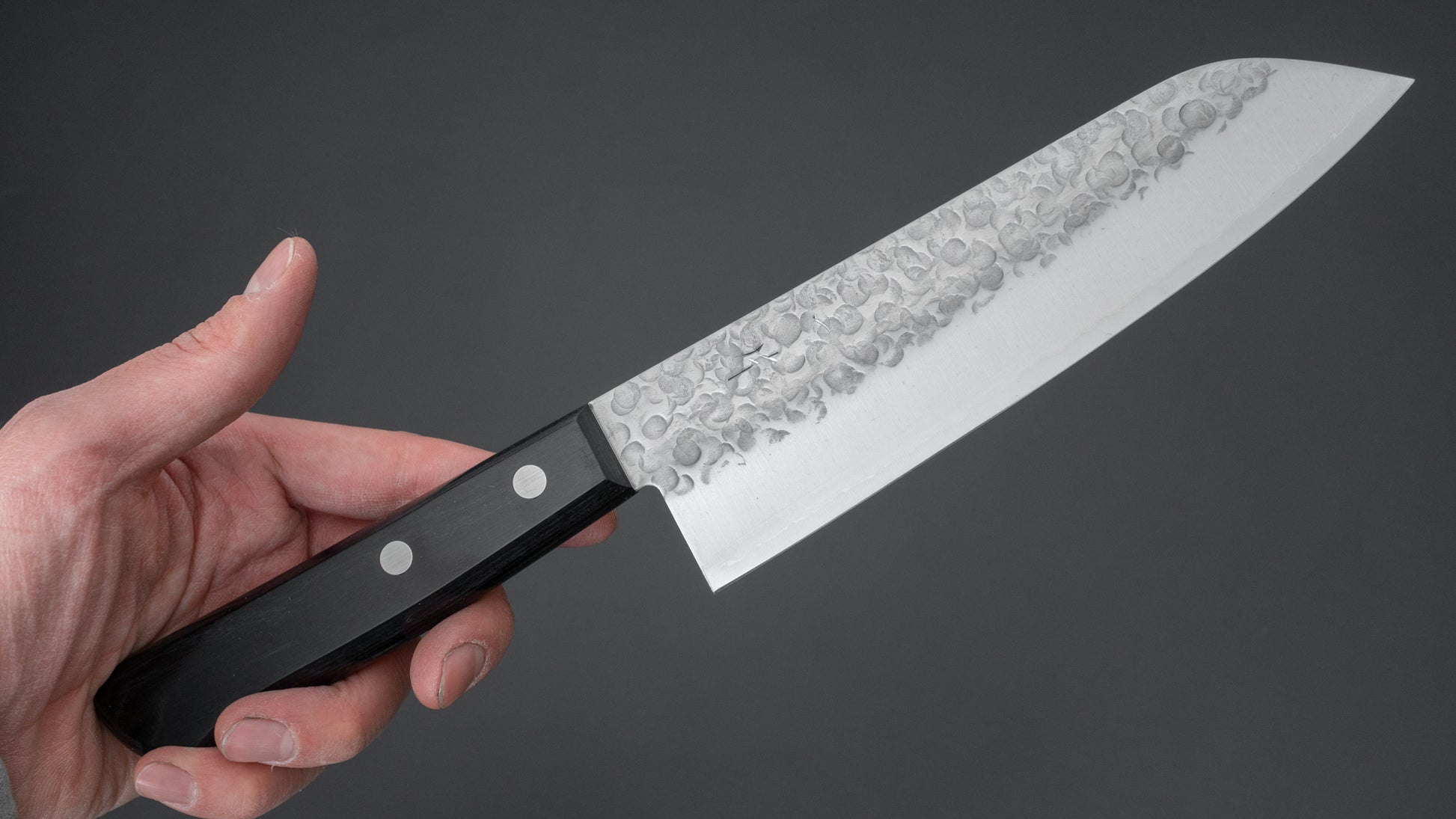 Hitohira Chromax Santoku 170mm Pakka Handle - HITOHIRA