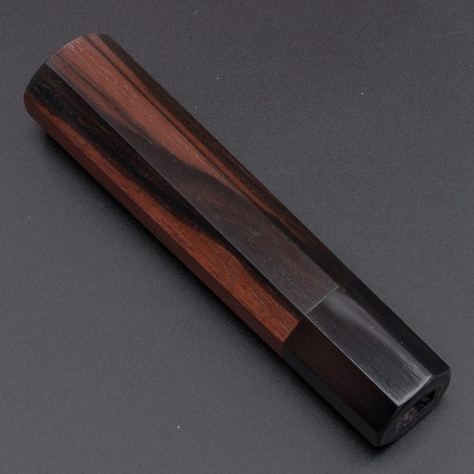 Taihei Makassar Ebony Octagonal Handle for Deba/ Mioroshi 150mm | HITOHIRA