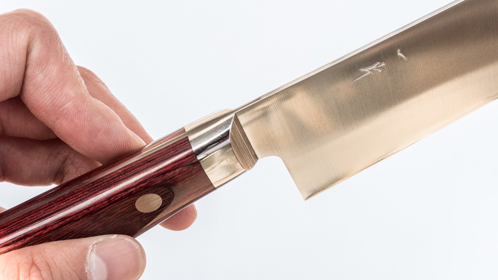 Hitohira TP Gyuto 210mm Wine Pakka Handle - HITOHIRA